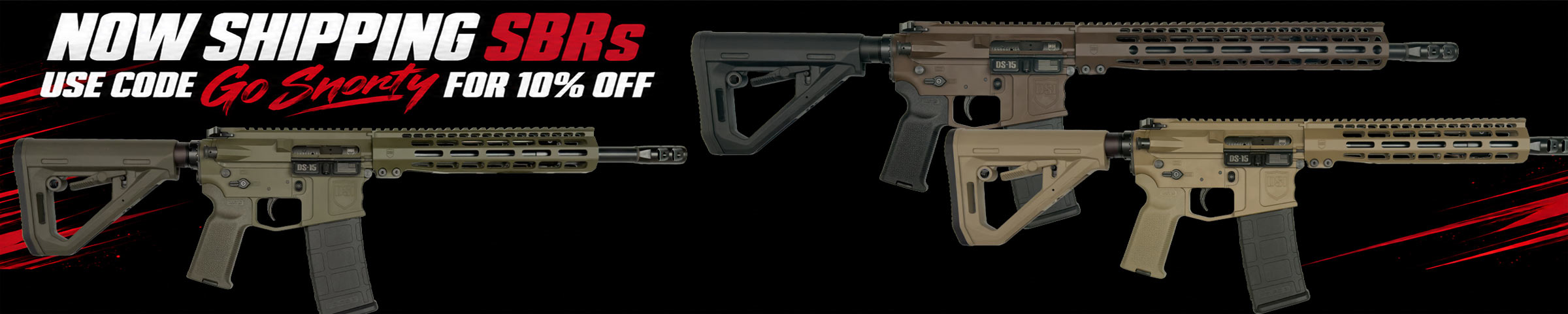 Now shipping SBRs