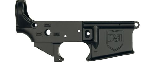 DS-15 Stripped Open Trigger Guard Forged Lower Receiver - Right Side